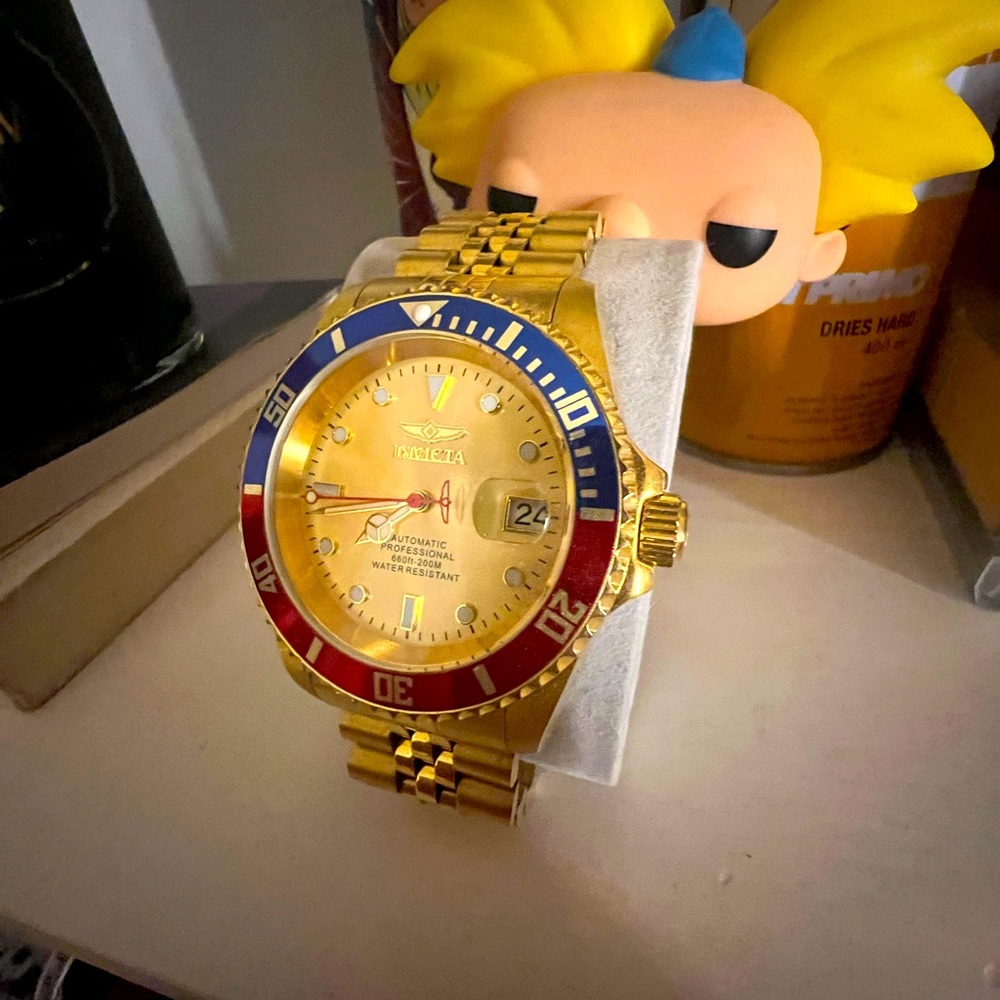 Pepsi Gold Invicta automatic